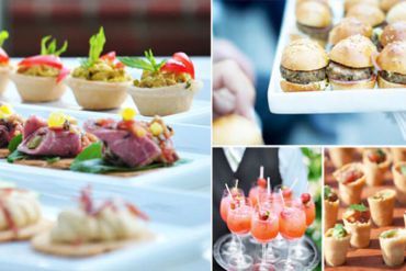 Catering Hizmeti Atıştırmalıklar, Kanepeler